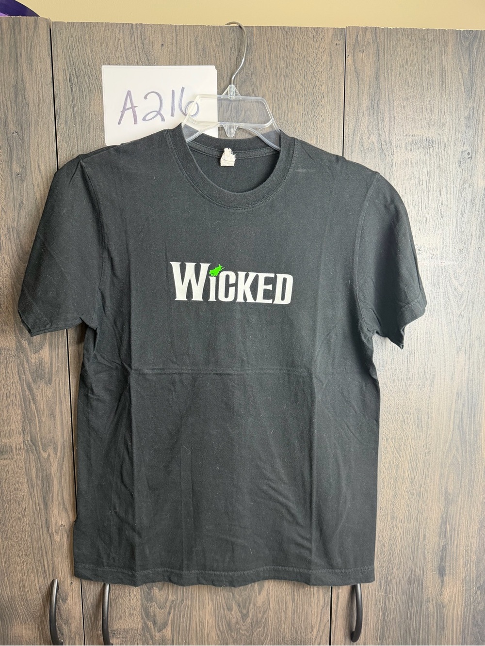 Wicked Logo Black Short Sleeve Men's Tee